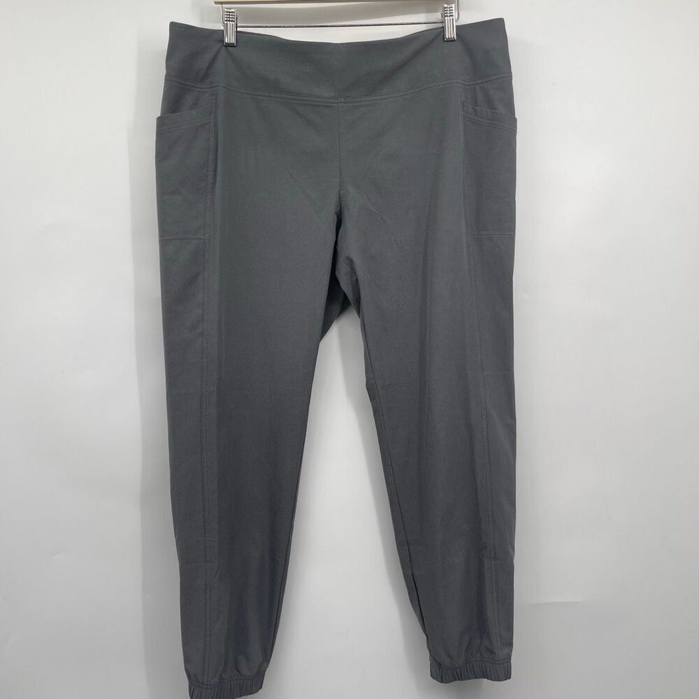 Kühl Gray High Rise Pull On Freeflex Stretch Hiking Jogger Pants Size XL NWOT